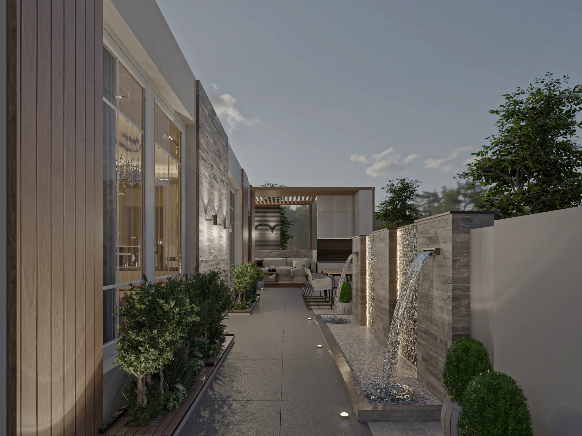 Villa Outdoor Design