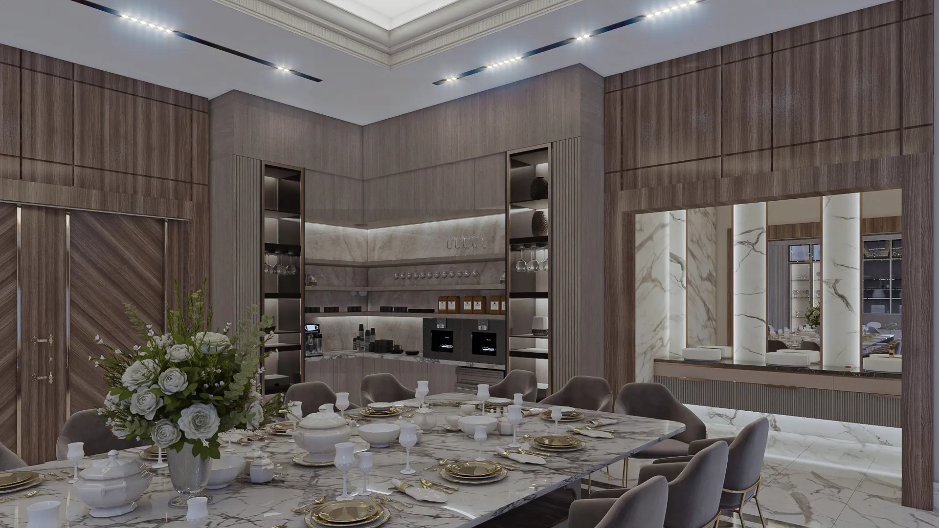Luxury Dining Room
