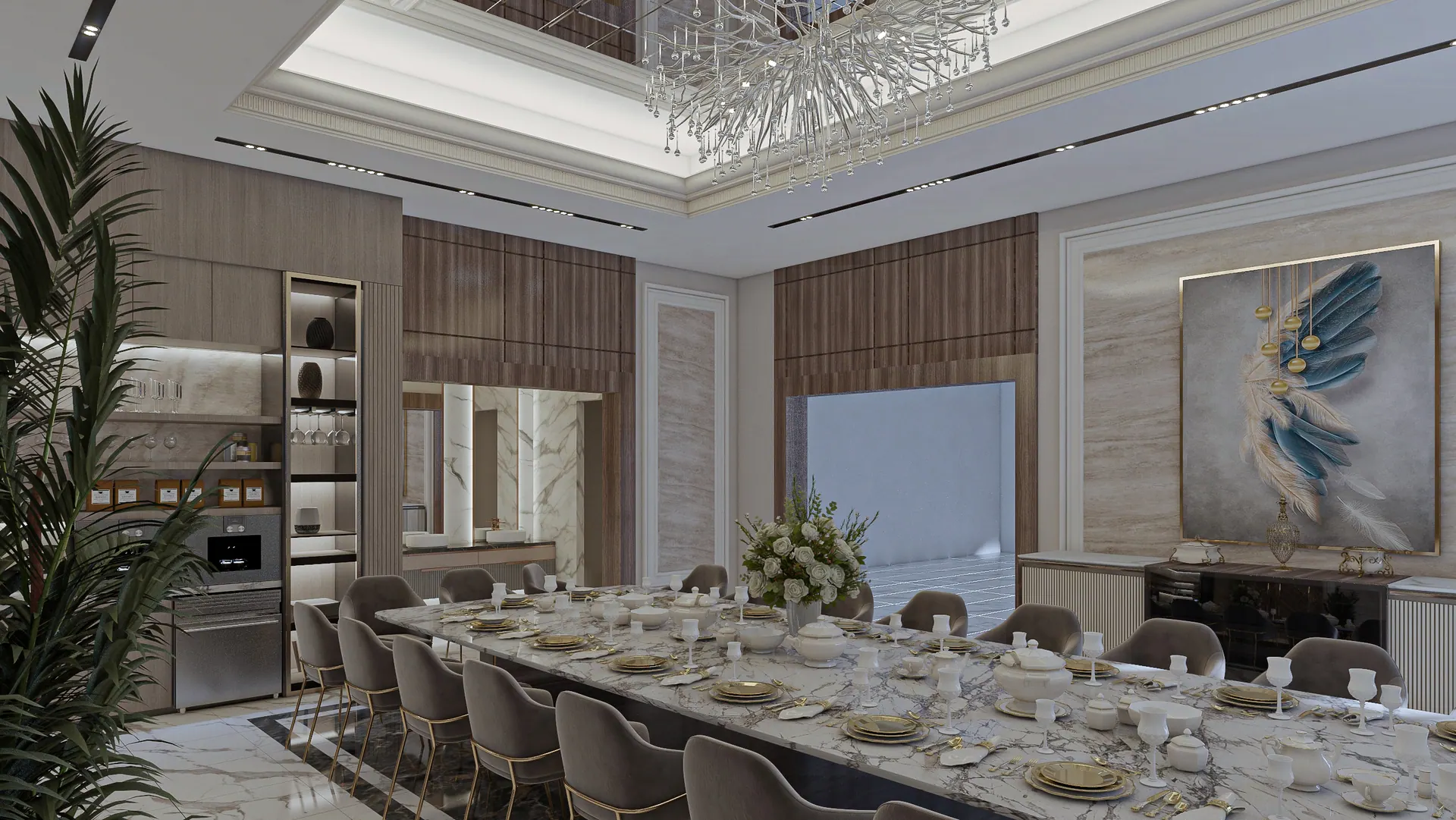 Luxury Dining Room