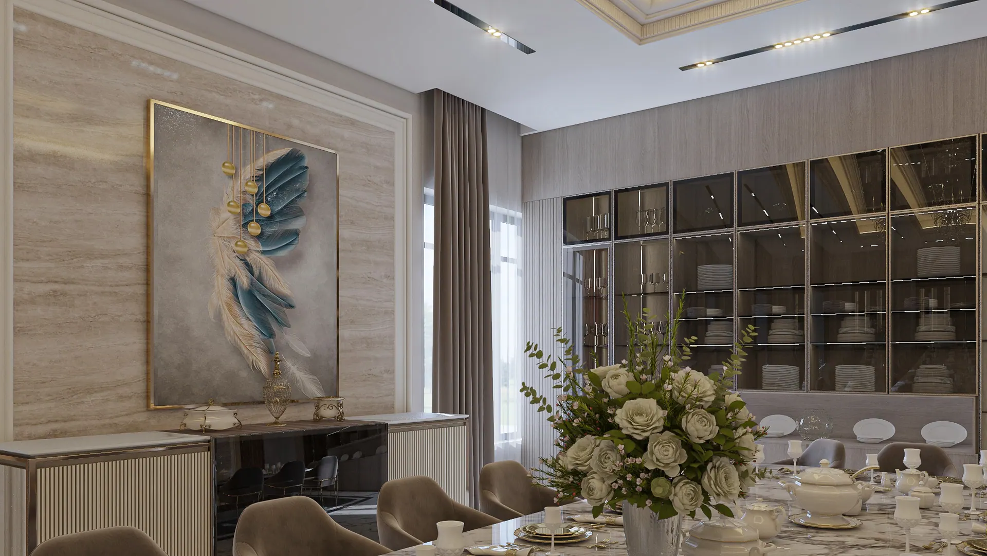 Luxury Dining Room