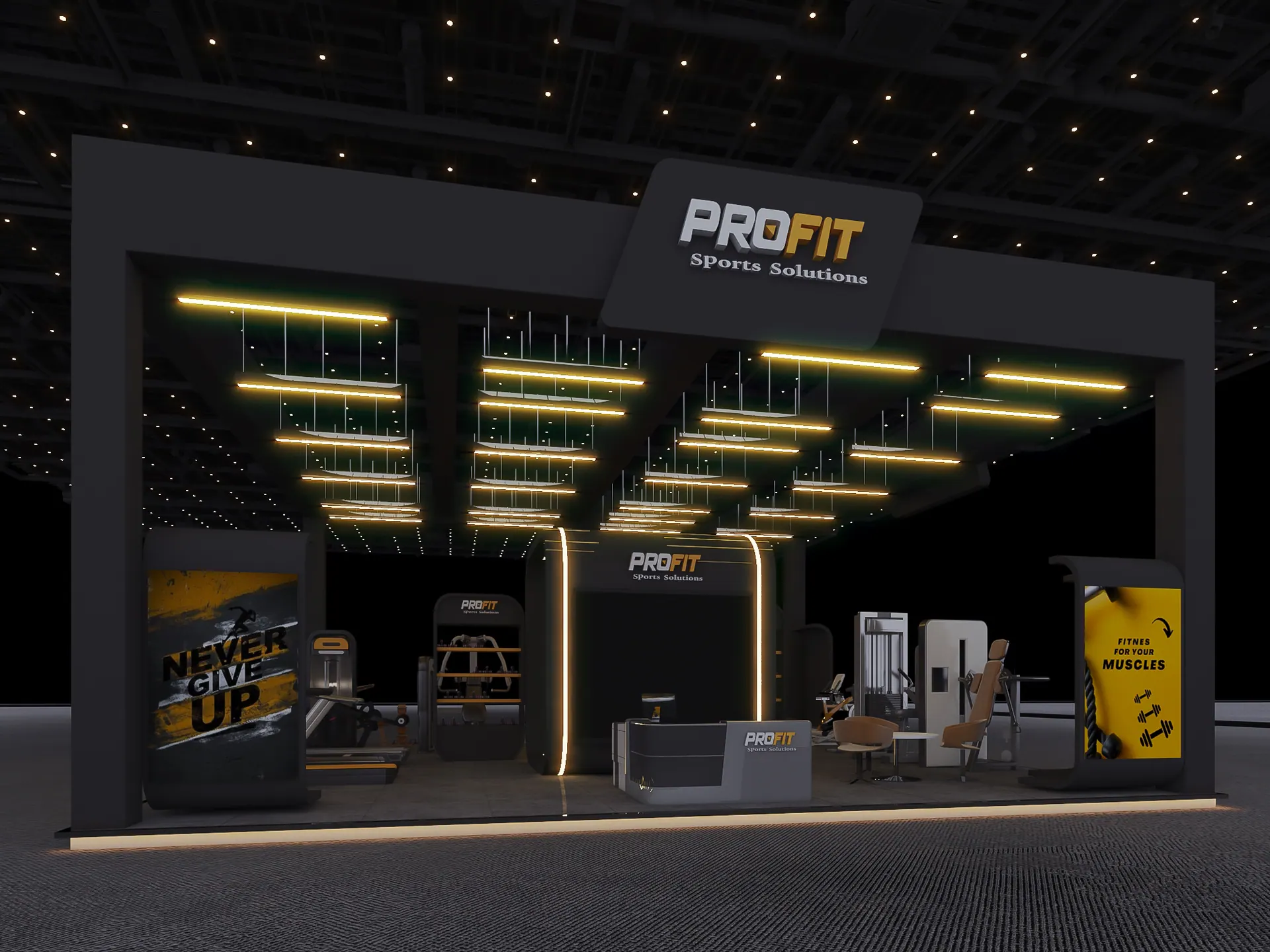 Sports Exhibition Booth