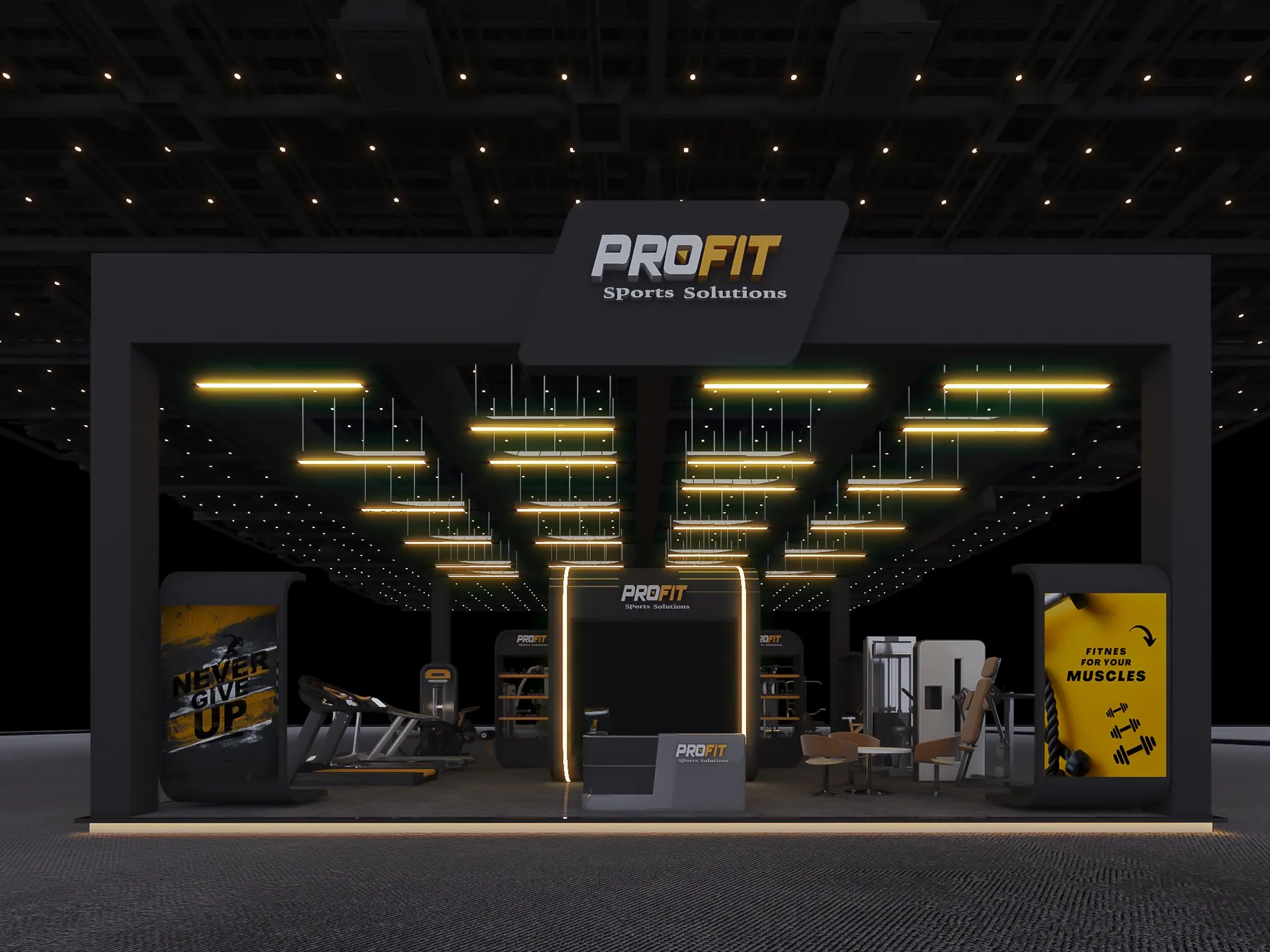 Sports Exhibition Booth