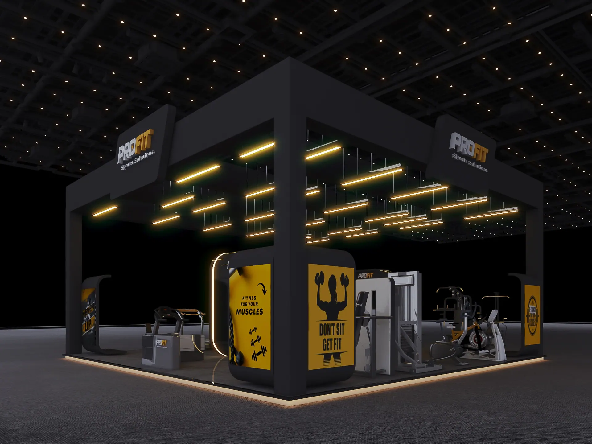 Sports Exhibition Booth