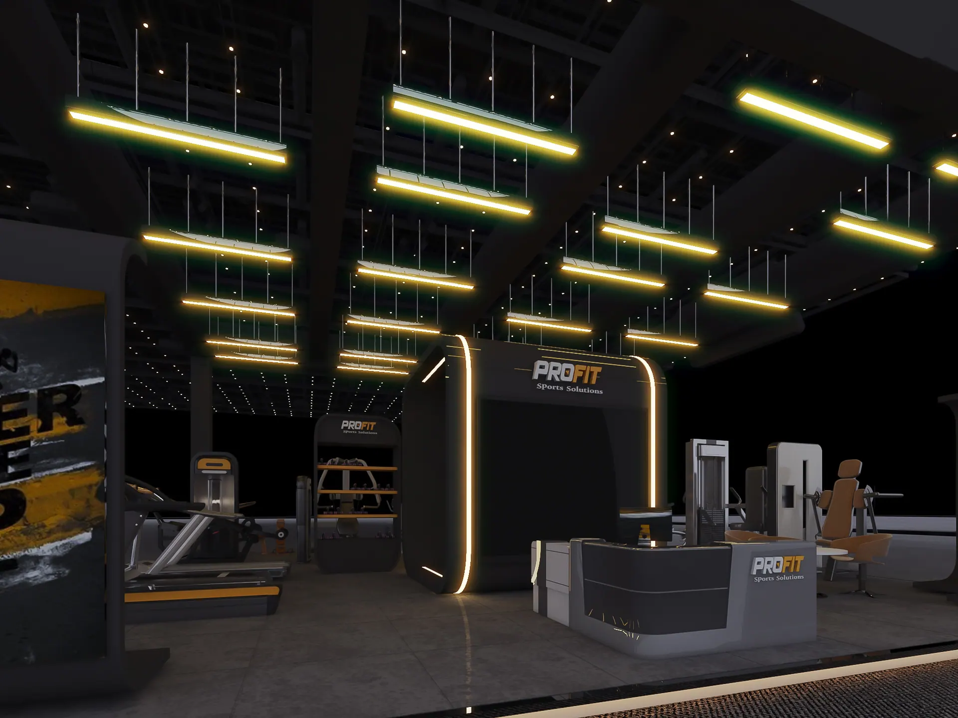Sports Exhibition Booth
